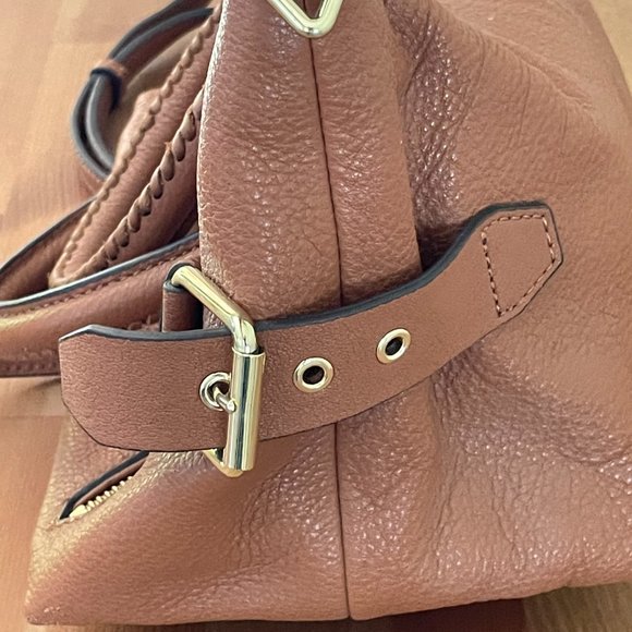 Like New Rebecca Minkoff Brown Leather Convertible Handle Bag - Picture 4 of 10